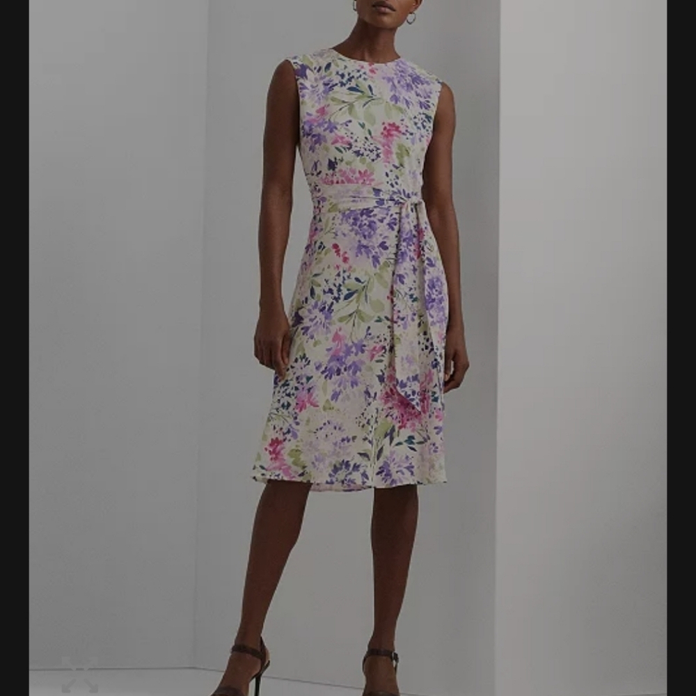 Floral Sleeveless Dress